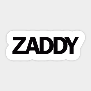 Zaddy Sticker